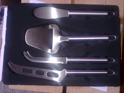 Käsemesser-Set für Raclette u. diverse Gerichte