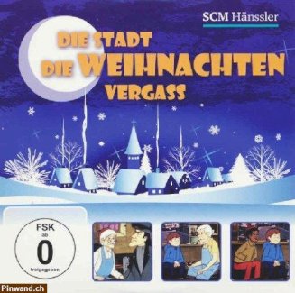 Die Stadt, die Weihnachten vergass - Trickfilm auf DVD
