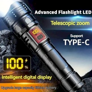 Super helle Taschenlampe mit USB-Anschluss