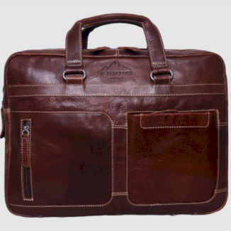 Leder-Laptoptasche Aktentasche Alpenleder Chiemsee