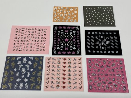 Profi Nail Art Sticker Set 19 - Gothic - Gratis-inserat.com