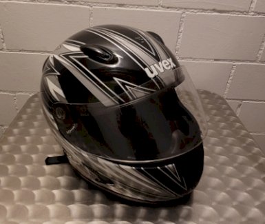 Motorradhelm Uvex Grösse L