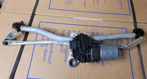 BMW X3 E83 2006 Vorne Scheibenwischer Gestänge mit Motor