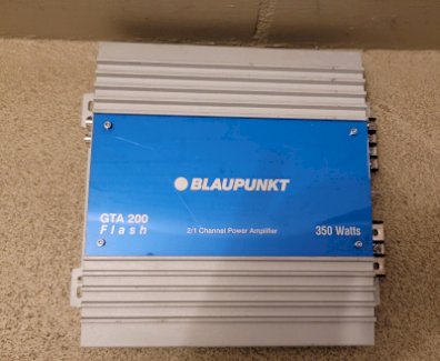 Auto Verstärker Blaupunkt GTA 200 Flash
