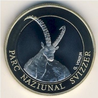 50x Schweiz 10 Franken 2007 "Steinbock", bankfrisch