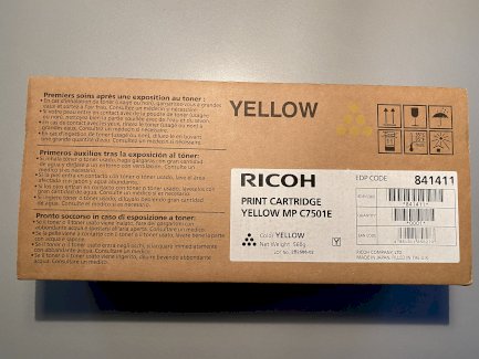Ricoh Toner Yellow MP C7501E - Gratis-inserat.com