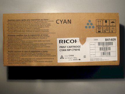 Ricoh Toner Cyan MP C7501 / MP C7501E
