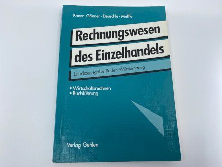 Rechnungswesen des Einzelhandels