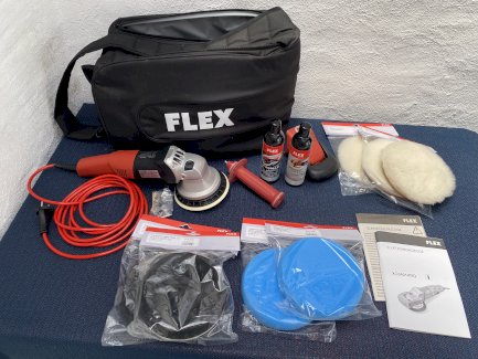 Neuwertige FLEX Exzenterpolierer XC 3401 VRG mit Zubehö - Gratis-inserat.com
