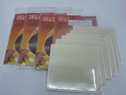 30 Selbstklebetaschen von 3L für CD/DVD