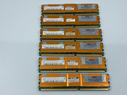 6x 1GB HP 398706-051 2Rx8 PC2-5300F