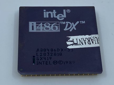 RARITÄT ORIGINAL - Intel i486 DX-33