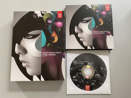 Adobe Creative Suite 6 Design Standard - MAC  BOX-DVD