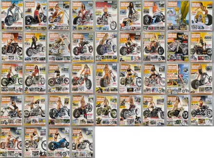 40x Harley-Davidson Dream Machines von 2002 - 2009