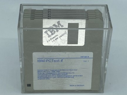  IBM PCText 4 Version 2.5 