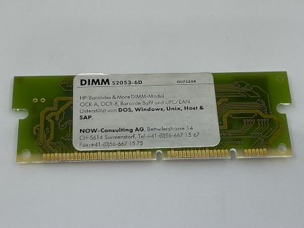 OCR-B DIMM Modul für HP LaserJet Drucker