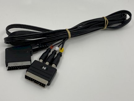 SCART Kabel Set mit Audio/Video-Adapter