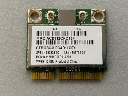 HP WLAN-Modul Broadcom BRCM1050