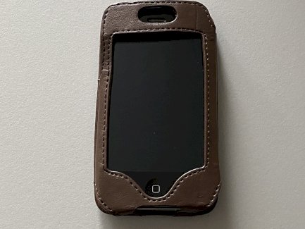 iPhone 4 Hüllen aus Kunstleder - ohne iPhone