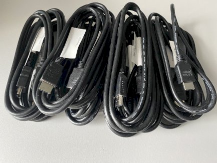 10 HDMI Kabel ca. 1.8m