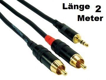 2 Meter insert kabel rockcable Neu