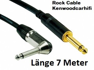 7 Meter Gitarrenkabel Rockcable Neu 