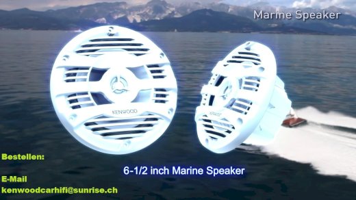 KENWOOD - MARINE - Einbaulautsprecher weiss NEU