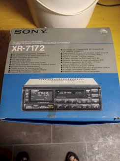 SONY - Autoradio Cassette + Diebstahlsicherung XR 7172 - Gratis-inserat.com