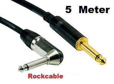 Rock Gitarren Kabel 5 Meter Länge Neu