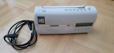 Grundig Radio FM/DAB+ weiss mit Weckfunktion
