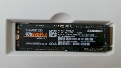 Samsung 970 EVO Plus SSD M.2, 500GB