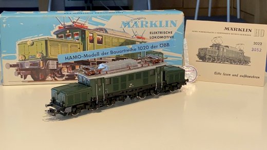 Märklin 3052 E-Lok Baureihe 1020 der  ÖBB - Gratis-inserat.com