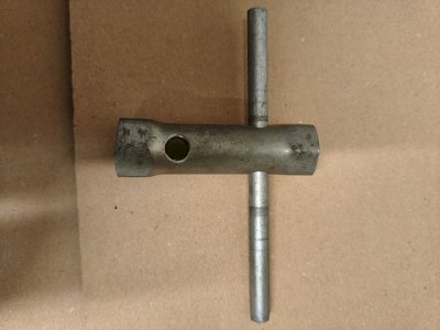Kerzenschlüssel steckbar massiv 
