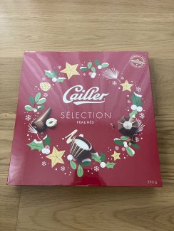 1 Schachtel cailler Praline 