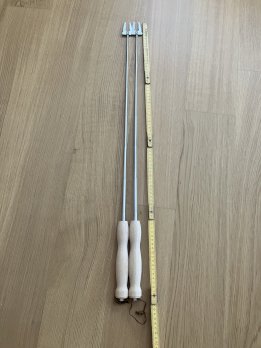 2 Grillgabel neu