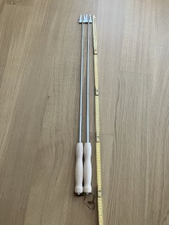 2 Grillgabel neu