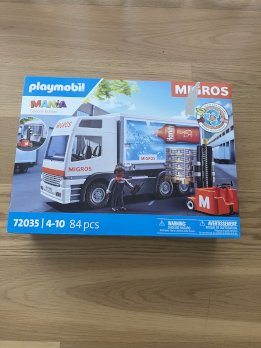 Migeros Playmobiel Lastwagen