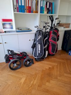 Golfausrüstung wegen Krankheit günstig zu verkaufen