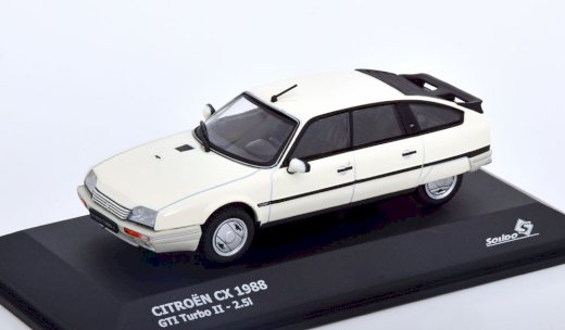 NEU: Citroën CX GTI Turbo II 1985-1989 weiss / schwarz 1:43 von Solido