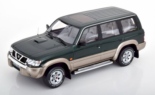 NEU: Nissan Patrol GR Y61 Phase I 1997-2003 dunkelgrün met. /