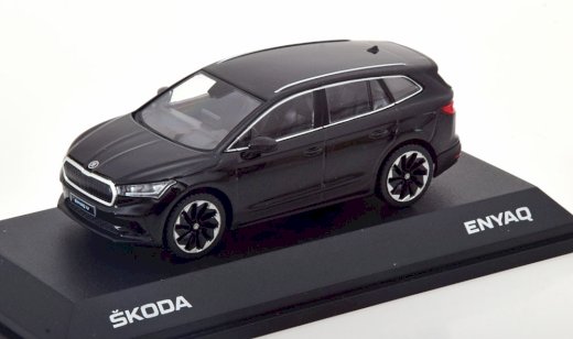 NEU: Skoda Enyaq iV seit 2021 schwarz  1:43 von iScale 