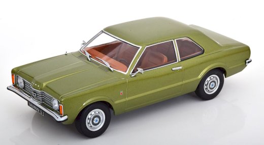 NEU: Ford Taunus TC Limousine L Phase I 1970-1973 oliv met.  1:18