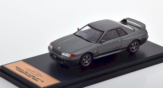 NEU: Nissan Skyline GT-R R32 BMR32 1989-1993 RHD dunkelgrau met.  1:43