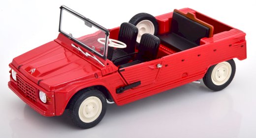 NEU: Citroën Mehari Phase I 1970-1975 Hopi rot  1:18 von Solido