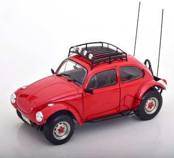 NEU: VW Käfer Baja Bug 1975 rot met.  1:18 von Solido 