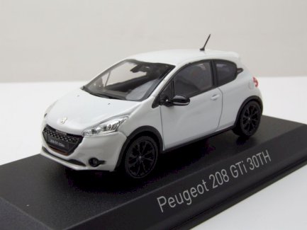 NEU: Peugeot 208 I GTi 30th 2014 weiss met.  1:43 von NOREV
