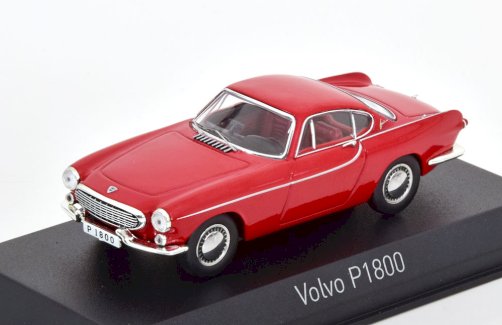 NEU: Volvo P1800 "Jensen" Coupé Phase I 1961-1963 rot  1:43 von NOREV