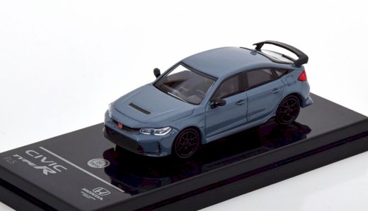 NEU: Honda Civic Type-R FL5 seit 2023 grau / schwarz  1:64 von Para64