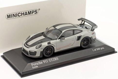 NEU: Porsche 911 / 991 II GT2 RS Weissach-Paket 2018 Kreide / matt-schwarz /