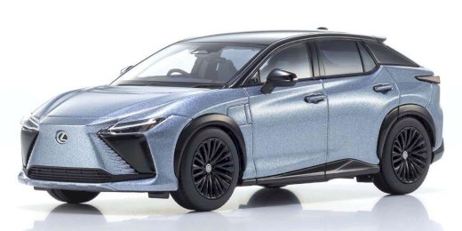 NEU: Lexus RZ 450e seit 2023 RHD Ether met. / schwarz  1:43 von Kyosho